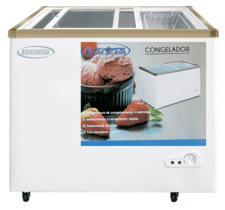 Congelador CONTINENTAL SD-268Q T/V - Image 2