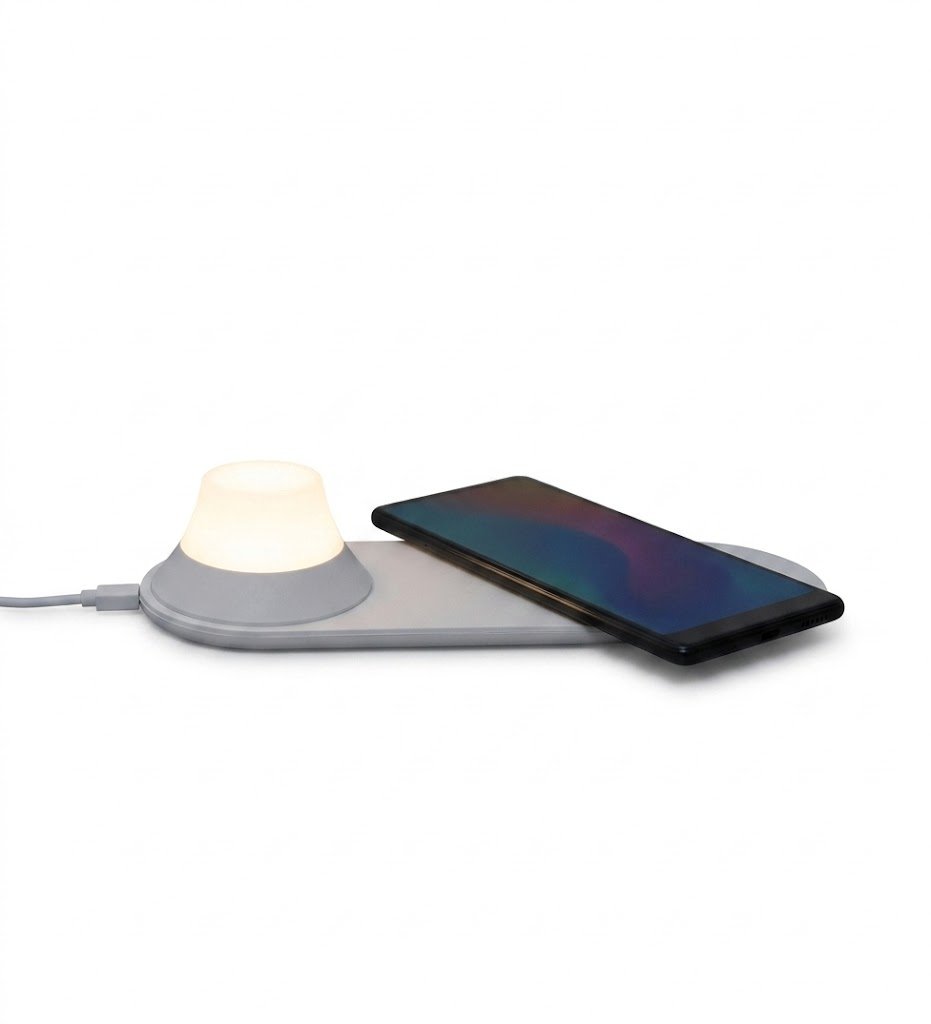 Lámpara de Velador / Escritorio con Cargador de Celular Incorporado Xiaomi - Image 3