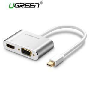 Convertidor de Mini Display PORT A HDMI y VGA