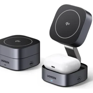 Cargador Inalámbrico Ugreen 15w Con Soporte Magnético
