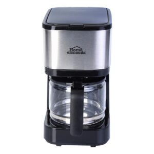 Cafetera 6 Tazas Negra Home Elements